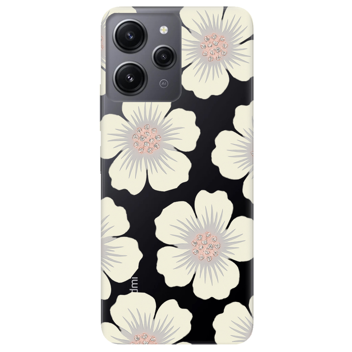 Чехол для Xiaomi Redmi 12 Белая красота - фото 1 - Чехлы для телефонов